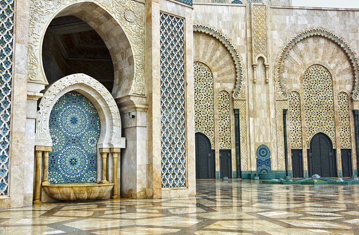 morocco casablanca hassan ii mosque interior